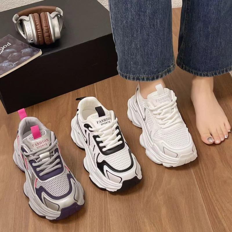 Fashion Dad's Shoes Skateboard Wome Platform Sneakers Flat Outdoor Comfortable Running Sports Shoe Tennis Shoes Woman 2024 Trend