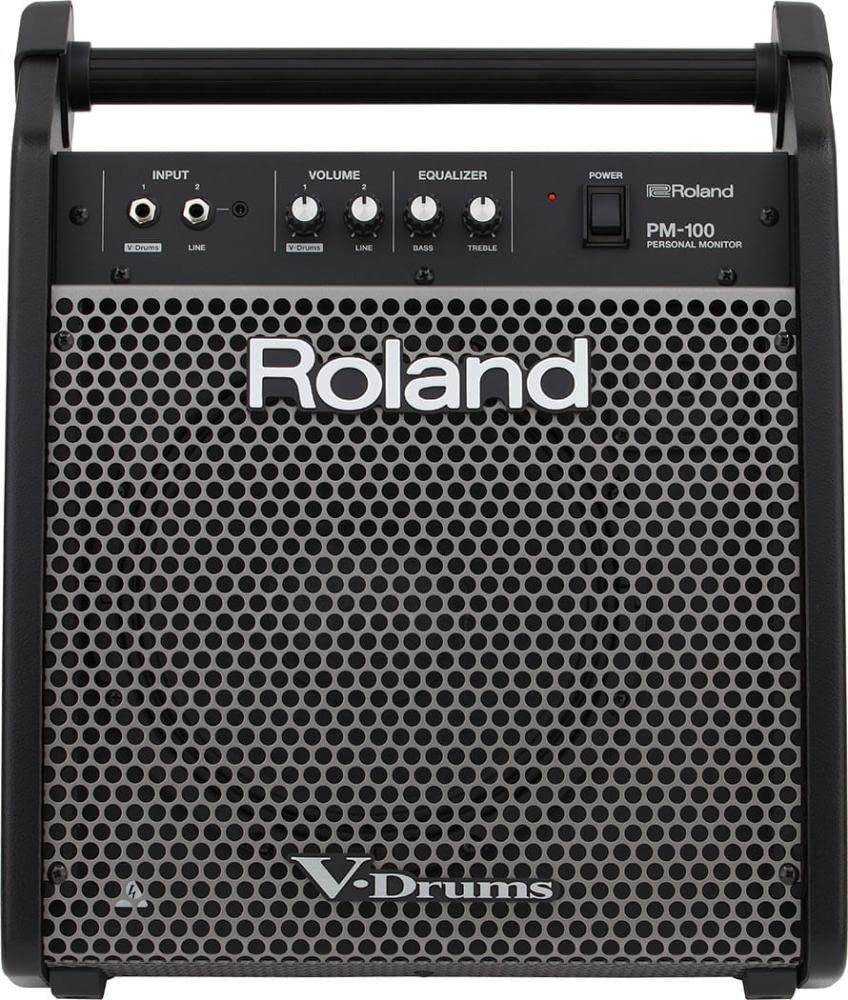 Roland Personal Monitor Monitor Speaker Maximum Output 80W Compact PM-100 V-Drums