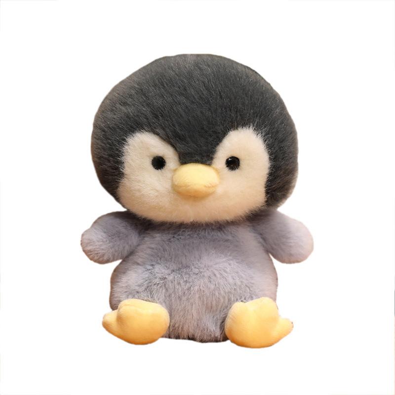 

17CM Kawaii Cartoon Simulation Anime Penguin Raccoon Stuffed Animal Plush Toy Children s Duck Rabbit Handmade Doll Festival Gift 17cm