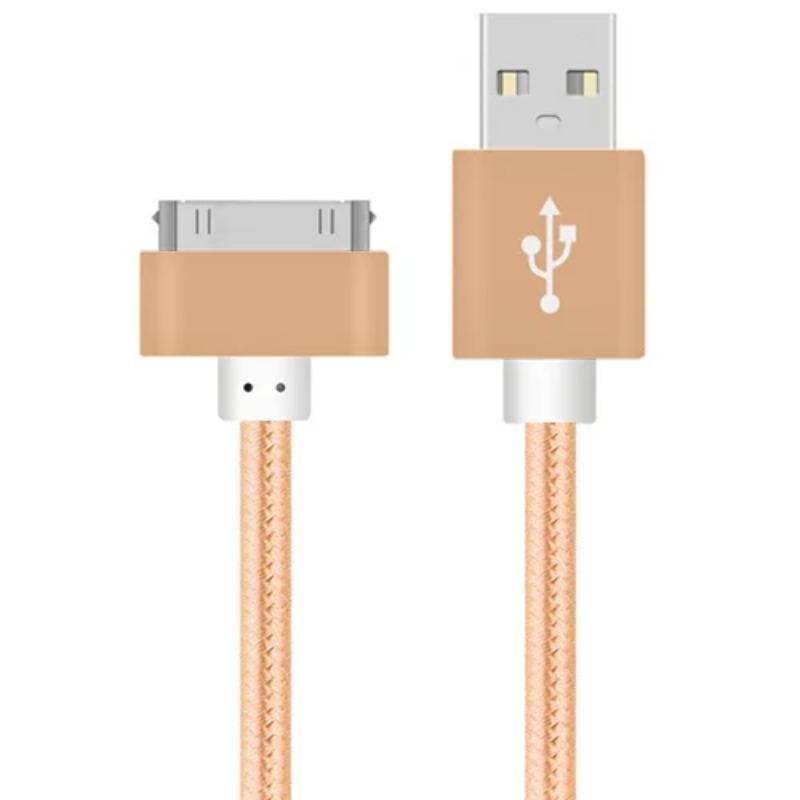 

1M 2M USB-кабель для быстрой зарядки iPhone 4 4s 3GS 3G iPad 1 2 3 iPod Nano touch 30 Pin оригинальный адаптер зарядного устройства шнур синхронизации данных 1m