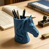 Portapenne a Testa di Cavallo Stampato in 3D Organizzatore da Scrivania Pratico per Matite Pennarelli Decorazione Creativa per Ufficio Casa Regalo Unico per Studenti