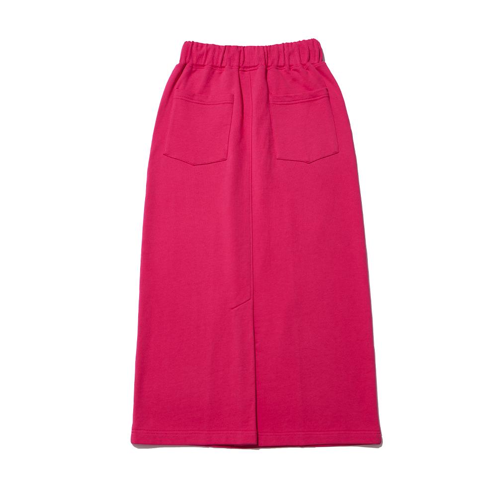 1993 Studio Original Sweat Long Skirt_Pink