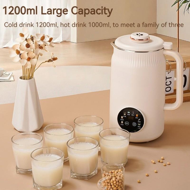 1200ML Kitchen Multifunctional Electric Blender Large Capacity Soya Bean Milk Machine Automatic Intelligent Juicer