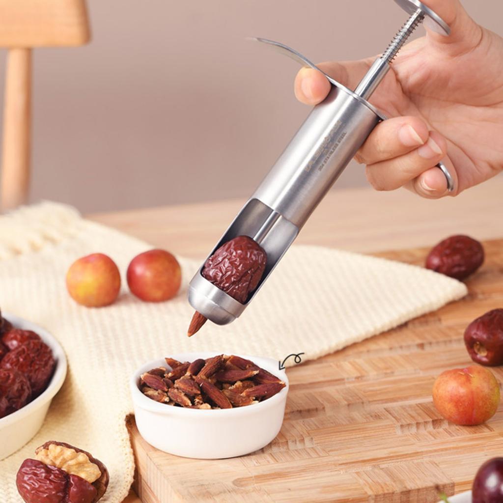 Stainless Steel Fruit Remover Kit Kitchen Utensils Multifuctional Handheld Design Fruit Core Remover Kitchen Accessories