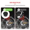 Balck Ulip 8 1/2*2(50/75-6.1) Off-road Solid Tire for Xiaomi Scooters