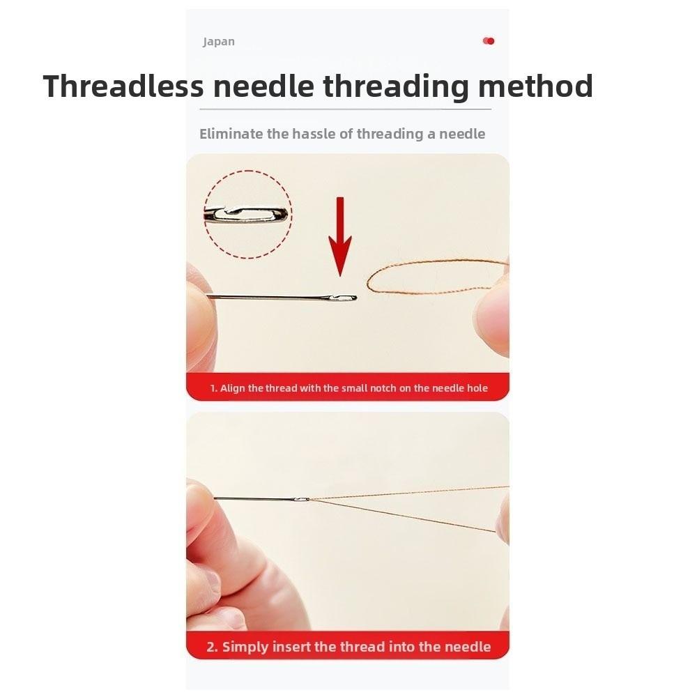 Space Saving Sewing Set Easy Sewing Manual Sewing Tool Kit Needle and Thread Box  Household
