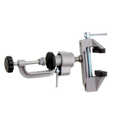 Torno de Bloqueio Giratório Profissional Mecanismo de Dupla Fixação Para Posicionamento Estável do Material em Trabalhos de Usinagem, Lixamento e Montagem
