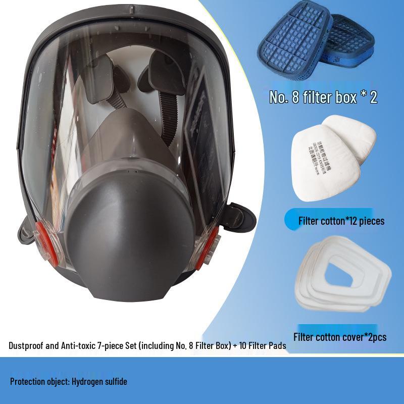 6800 Full Face Respirator Mask for Dustproof, Welding, Spray Painting, Chemical Protection, and Pesticide Use