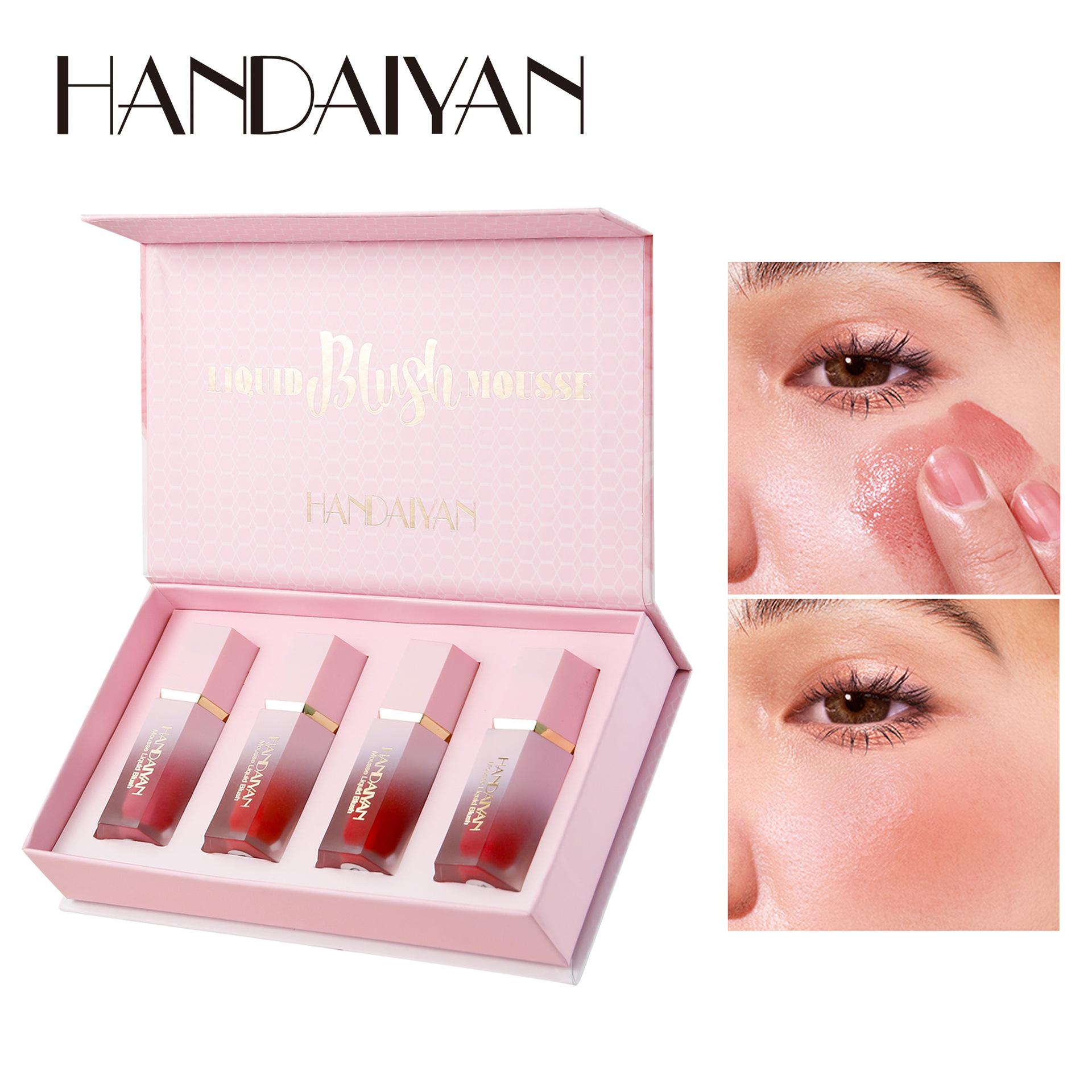 

Air Cushion Liquid Blush Set Highlight Repair Rouge Matte Natural Blush Cream