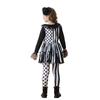 Costumi per bambini di Halloween costume da clown festa circense vestito da mago vestito per bambine spettacolo di carnevale