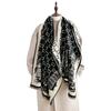 New imitation cashmere scarf women's style letter pattern warm outer multi-purpose shawl