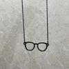 Geometric Alloy Pendant Necklace For Women With Cross Chain For Casual Style