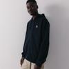Go-To Embroidered Star Chevron Hooded Sweatshirt Lightweight Black