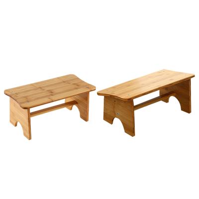 Under Desk Foot Stool Anti Slip Fatigue Relief Sturdy Wood Multifunction Desk Foot Rest for Home Stu