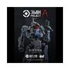 Haorayu Chief Continent 1/18 Standard Type Fang Wolf 2-in-1 Robot Model Gray with Movable Parts