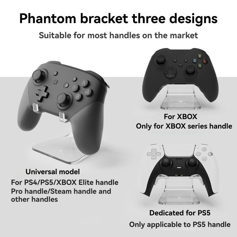 Skull & Co. Phantom Stand Rack Controller Holder Stand for PS5 Xbox Switch Pro Gampad Headset and Other Gaming Accessories