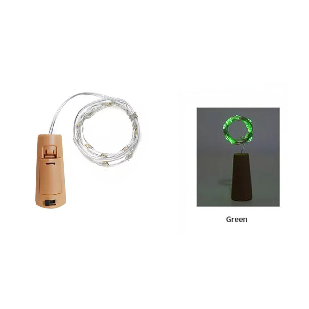 LED Wine Bottle Lights Copper Wire Cork  String Lights waterproof  Garland DIY Fairy Lights Bar Christmas Wedding Decoration