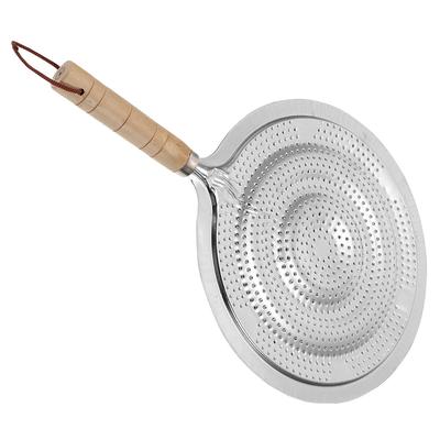Holzgriff Topfuntersetzer Hitzebeständige Isolieruntersetzer Herdring Kochfeldverteiler Küchenkochgeschirrteile Tischsets Platzset Glas