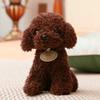 Curly Hair Plush Teddy Dog Doll - Small Puppy Toy for Children