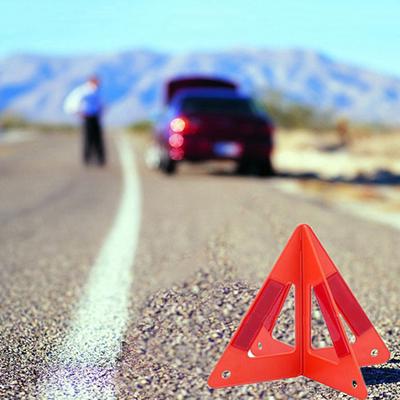 Auto Ricambi auto Emergenza Pieghevole Stop Avvertimento Segnale di sicurezza Riflettente Triangolo auto Veicolo