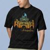 Vintage Palästina Reiseplakat Stil Unisex Baumwoll T-Shirt Sommer Rundhals T-Shirt für Männer und Frauen Retro Design Farbecht