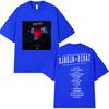 Rapper Djadja Dinaz Album 2025 Graphic T Shirts Unisexs Vintage Style Gothic Clothing TShirt Hip Hop Short Sleeve Cotton Tshirt