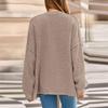 Sweaters For Women Button Long Sleeve Knit Sweater Coats With Pockets