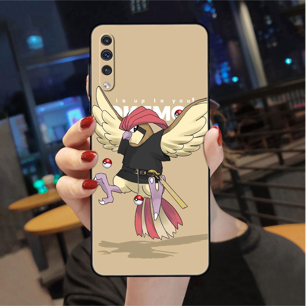 

Чехол с игрой «Покемон» для Samsung Galaxy A50 A70 M52 A30 A20s A20e A10 A40 A10s M51 M31 M30s M13 5G, черный чехол для телефона Samsung M13 5G