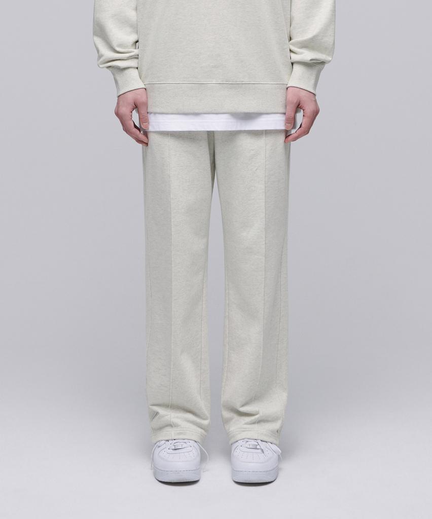 Musinsa Standard Pin Tuck Lounge Sweatpants [Oatmeal]