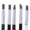 5Pcs Clay Shaper Pen Silicone Soft   Sculpture Pottery Carving Painting Tool