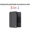 Third generation Bluetooth touch iPad magic keyboard Bluetooth keyboard protective shell stand for iPad Pro 10.9/11 12.9 inch