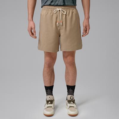 Jordan Brooklyn Casual Shorts Men s Khaki S