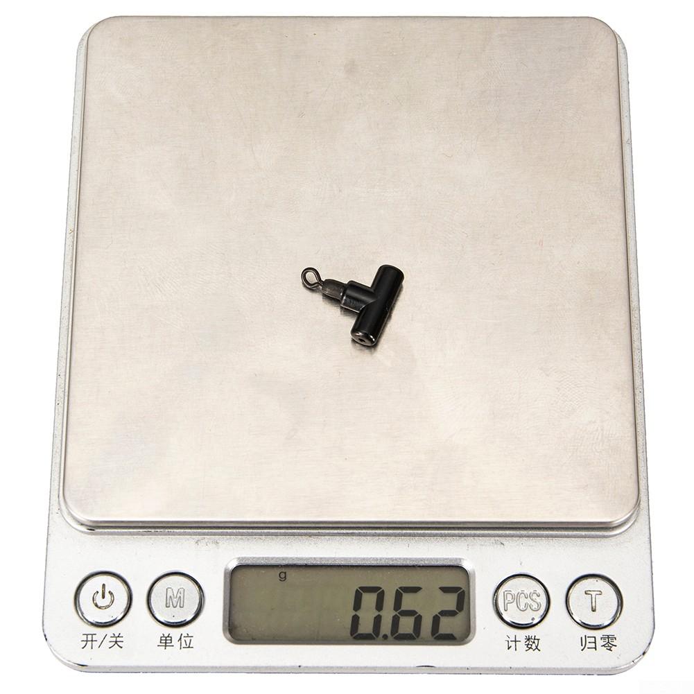 10/15pcs Carp Fishing Rolling Swivel Zip Sliders Swivels Rigs Connect-Line-Slide