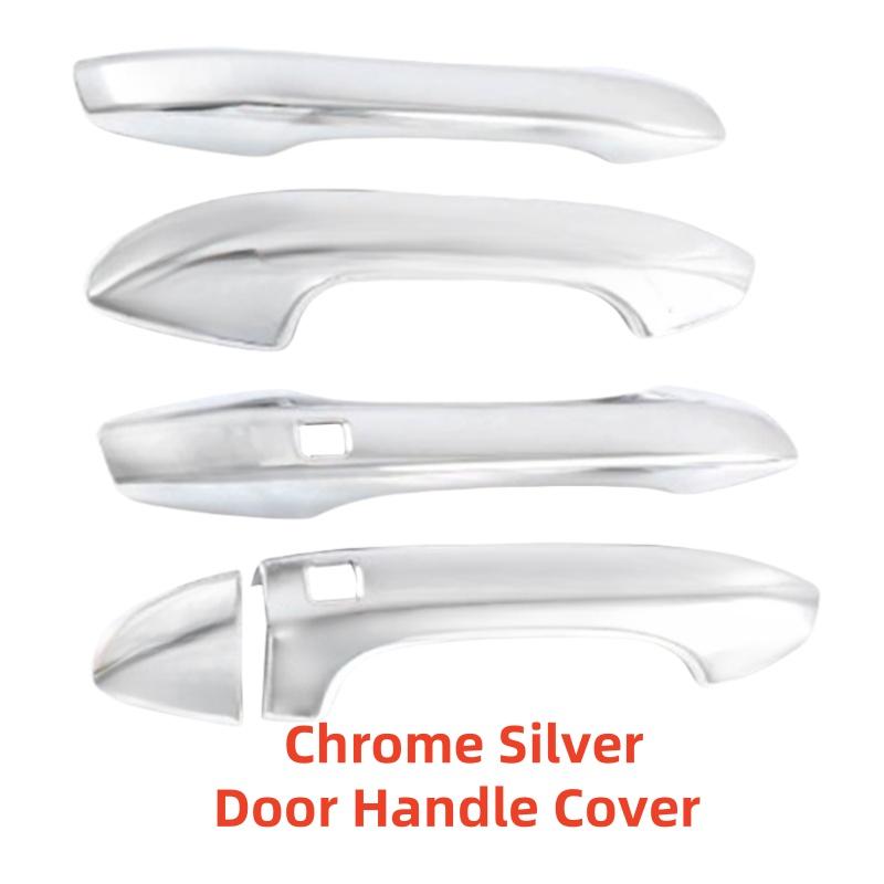 

Car Decoration Stickers Door Handle Cover Trim Paste Style Chrome Silver For KIA K5 Car Modification Accessories Chrome Handle