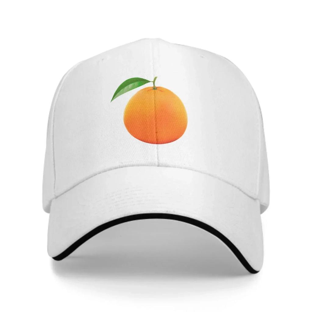 Orange Baseball Caps Fashion Casquette for Unisex Women Adjustable Casual Trucker Hats for Sports Outdoor Activities
