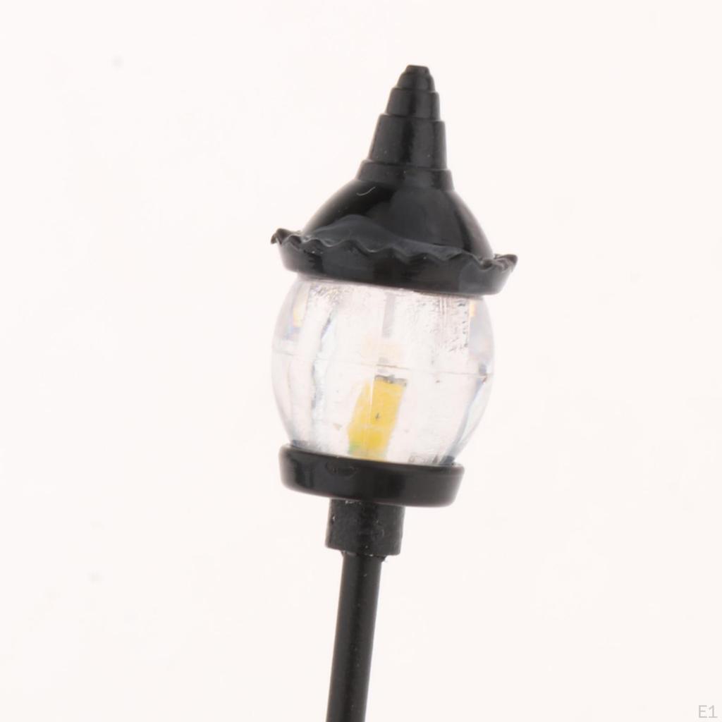 10 Pack 8.8cm Lights LED 12V Miniature Table Lamp Micro Architecture Fixture