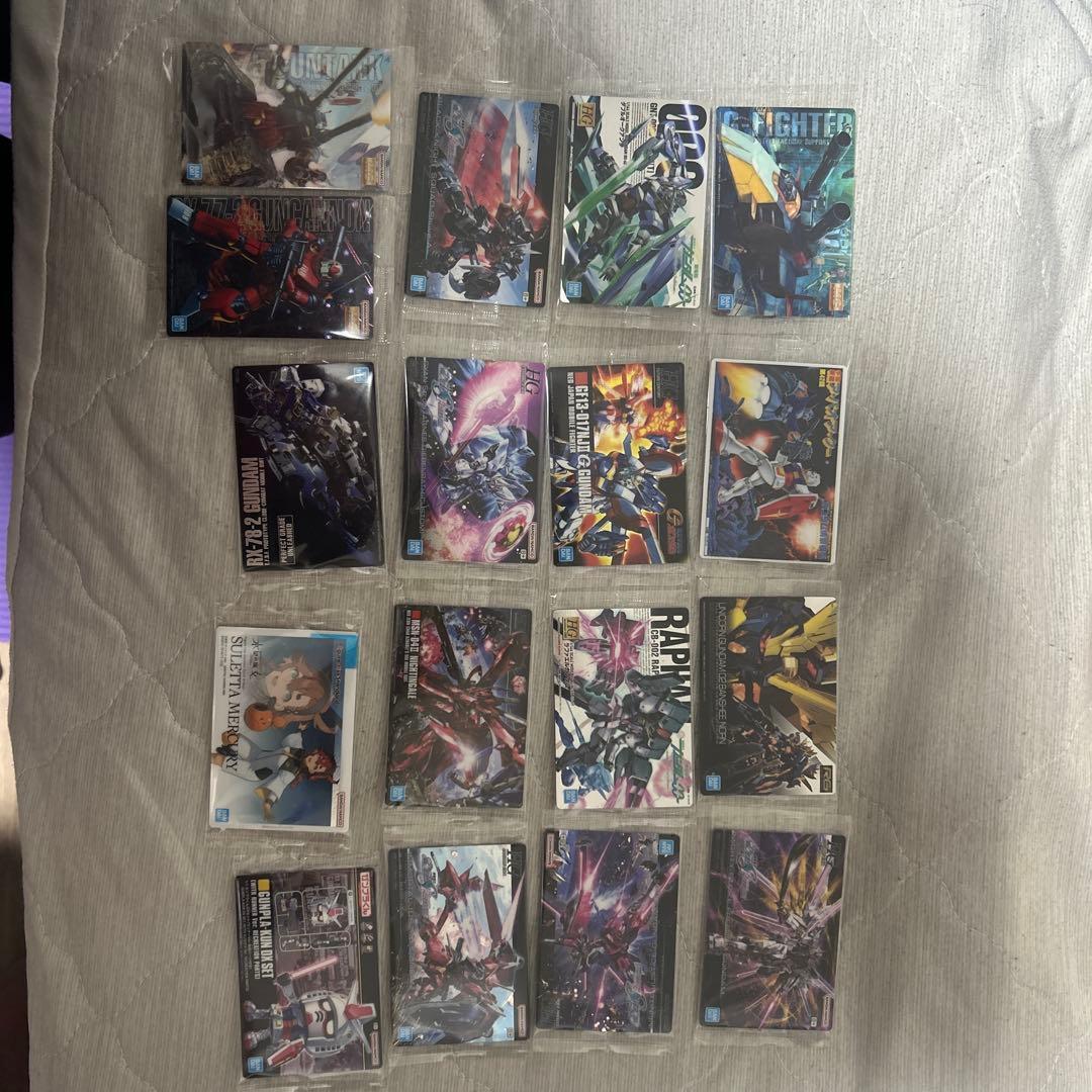 Used Gundam Arsenal Base Card Set of 16