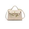 Premium bag palm pattern lock classic portable shoulder trendy women's bag