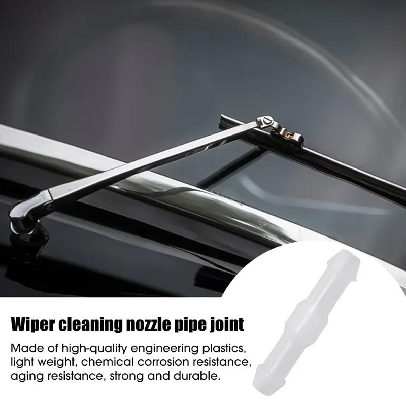 T/Y/I 3 Types Universal Joiner Pipe Connector Car Windshield Washer Nozzles Hose Water Tube Connector Air Fuel Water Petrol