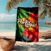 Portugal flag Fashion Beach Towel: Ideal for Summer Adventures Soft, absorbent and quick drying suitable for swimming and bathing