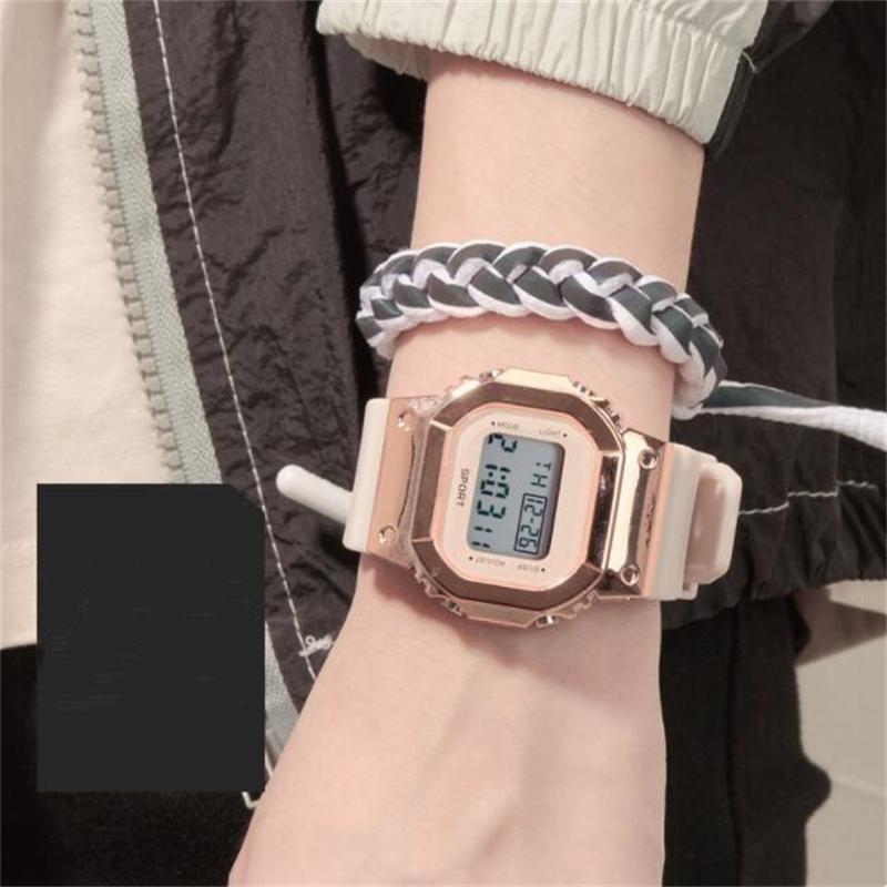 Fashion Mens Women Sport Watches Silicone Calendar Electronic Watch Student LED Digital Watch