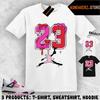 Tee Shirt Matching AJ 4 Comic 2026 To Match Sneaker Drip Dripping 23 T-Shirt