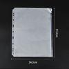 In Stock: A4-A7 Side-Pull Business Card & Loose-Leaf Binder PVC Zipper Bag