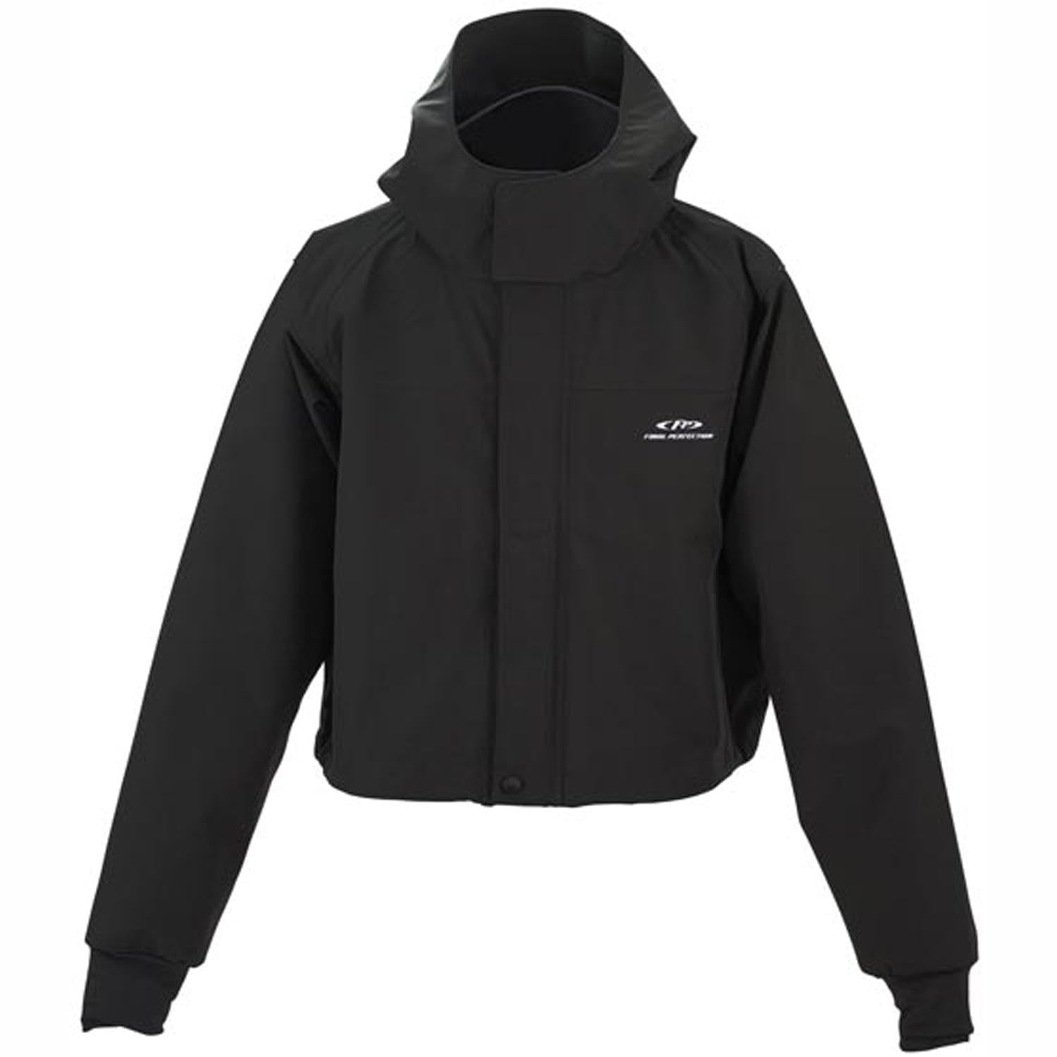 

Breathable Short Rain Jacket Black Simple Outdoor Ayu Fishing Mountain Stream Fishing FINAL PERFECTION [Excel] M/L/LL/3L FP-5005 (JP, Алфавит, М, чёрный