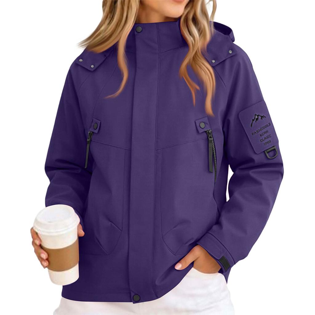 Men's and Women's Winter Jacket Windproof for Hiking Travel