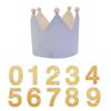 Crown Props Hat for Kids Photography Props Headdress Crown Birthday Celebration Party Hat Fotografia Props Headwear