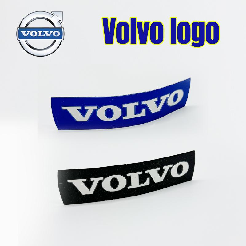 Pour VOLVO XC60 S60 XC70 XC90 S40 V40 V60 Voiture Panneau Avant Calandre de Pare-chocs Avant Panneau Étiquette Calandre Emblèmes Bleu Logo Autocollants Voiture