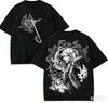 Seven Deadly Sins Cotton T-shirt Year Round Clothing High Quality Personality Clothes Plus Size Unisex New Model Retro Fashion