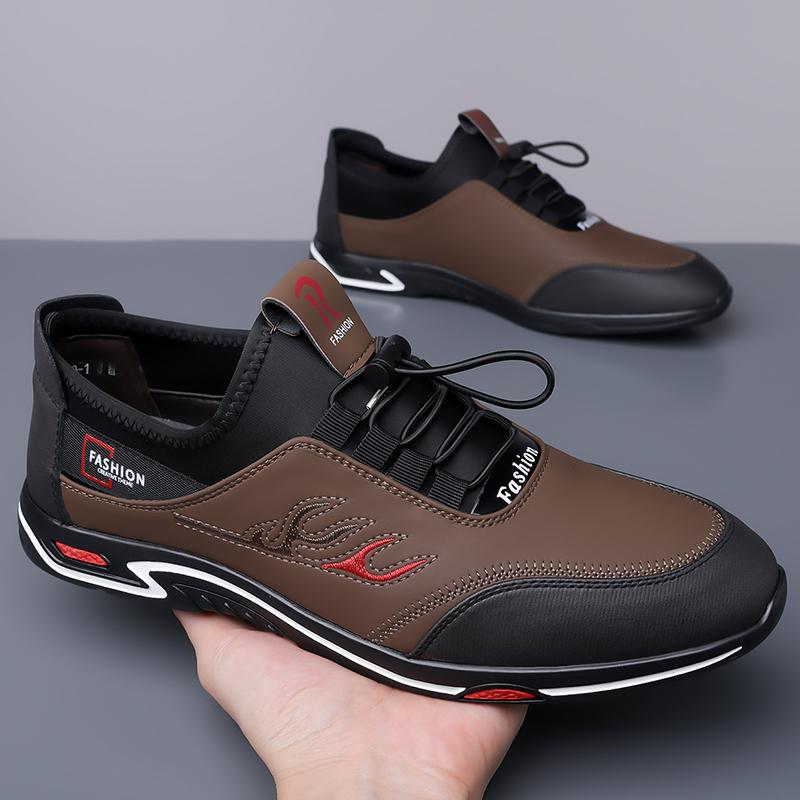 Men'S Shoes High Quality Casual Shoes Classic Men Sneaker Soft Comfort Driving Shoes Slip-On Walking Shoes