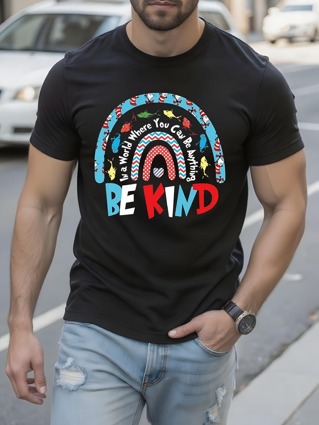 Read Across America Tshirt - Be Kind Graphic Tee L